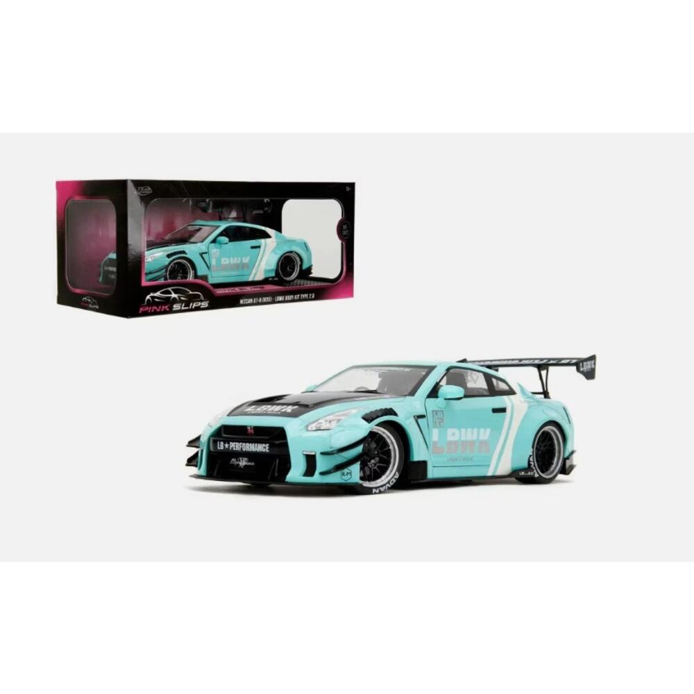 Jada Pink Slips !920 LB Works GT35 Toy Vehicle 1:18 Scale NWT